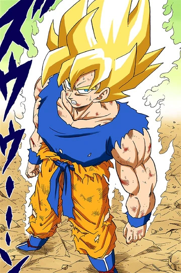 Goku in Super Saiyan