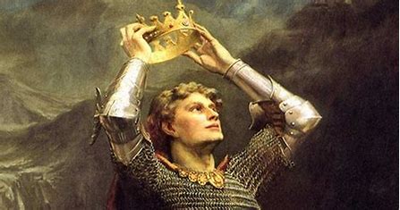  Painting of King arthur