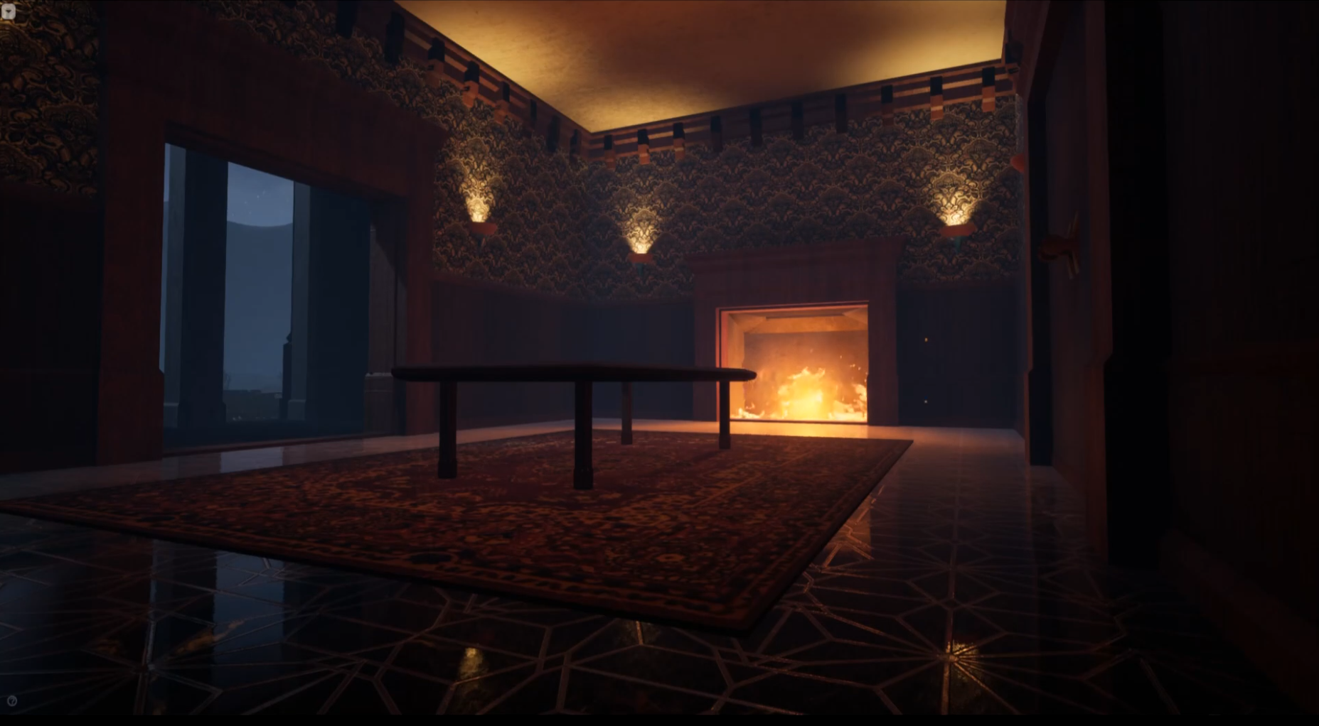 Editor screenshot from a sophomore-year project in GAME 240