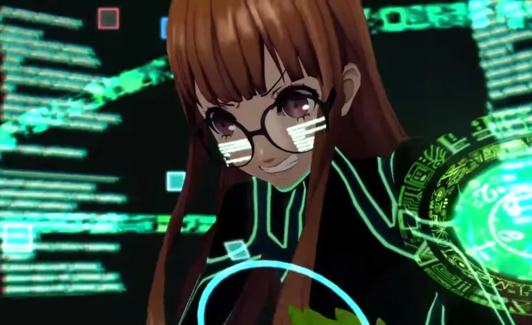 Oracle inside of her Persona, Necronomicon.